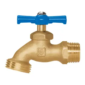 49085 / LLJ-120 Llave para manguera, de latón, 120 g, 1/2