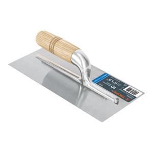 15412 / LLP-6L TRUPER Llana, mango plástico, canto recto, 6 remaches, 11'