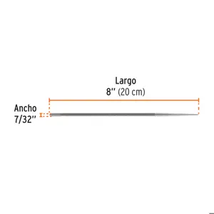 Lima profesional para motosierra, 7/32