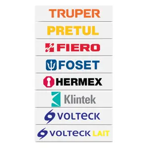 61051 / LOGOS-40-2 Logotipos de vinil autoadherible de 40 cm, Truper