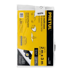 23770 / LP-23B Lona 2 x 3 m, blanca, Pretul