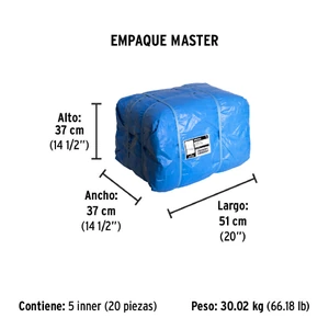 Lona 3 x 4 m, azul, Pretul