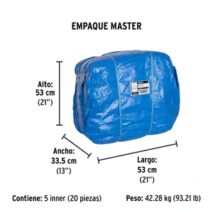 Lona 3 x 6 m, azul, Pretul