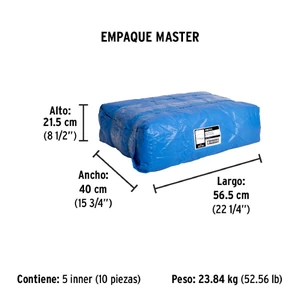 Lona 4 x 5 m, azul, Pretul