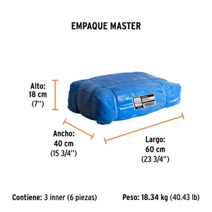 Lona 5 x 5 m, azul, Pretul