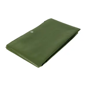 Lona uso rudo, verde olivo, 3 x 4 m, Truper Expert