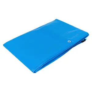 Truper Lona reforzada, 3 x 6 m, azul
