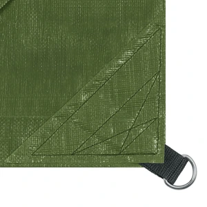 Lona uso rudo, verde olivo, 4 x 5 m, Truper Expert