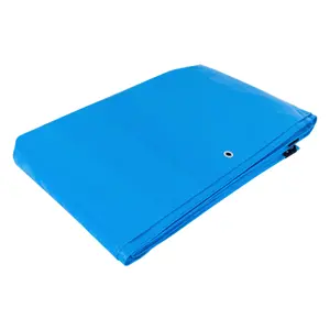 Truper Lona reforzada, 5 x 7 m, azul