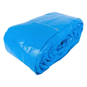 Truper Lona reforzada, 9 x 14 m, azul