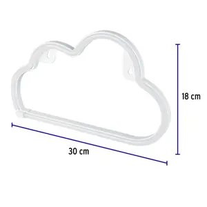 Luz de noche de LED nube neón, Volteck