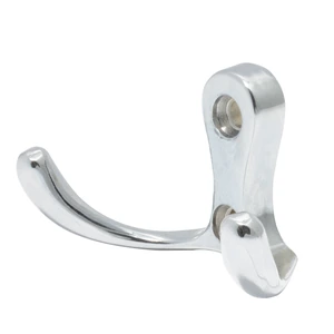 Gancho perchero níquel satinado Lock