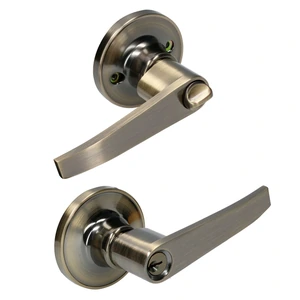 Manija tubular recta función entrada y recámara llave estándar, blíster Lock