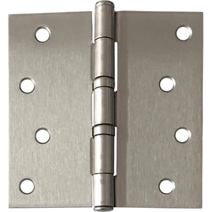 Lock-32BL / 32BL Bisagra cuadrada arquitectónica con balero de acero níquel satinado 3.5" x 3.5" Lock