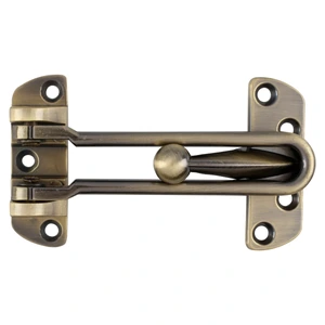 Pasador de seguridad para puerta abatible acabado latón Lock