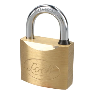 Candado de latón corto llave bancaria Lock