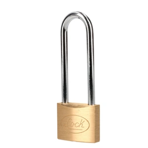 Candado de latón extra largo 40 mm, llave estándar Lock