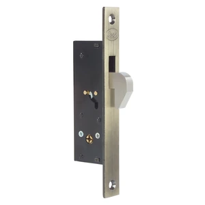 Cerrojo para embutir de gancho llave tetra, en caja Lock
