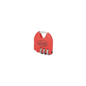 Lock-L21M36 / L21M36 Candado de combinación programable para maleta, rojo, 36 mm Lock