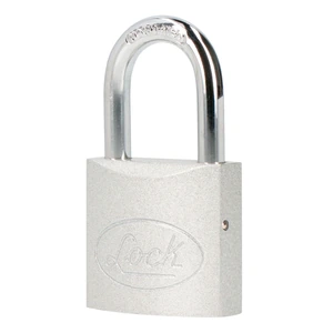 Lock-L22L38A / L22L38A Candado de acero largo 38 mm, llave estándar, en caja Lock
