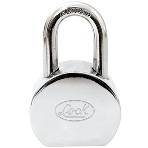 Lock-L22S65EACB / L22S65EACB Candado de acero redondo corto 65 mm, llave estándar Lock