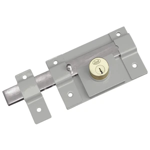 Cerradura para cortina barra libre función doble, llave estándar, en caja Lock