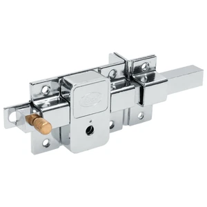 Cerradura de barra libre función derecha, cromo brillante, llave tetra, en caja Lock