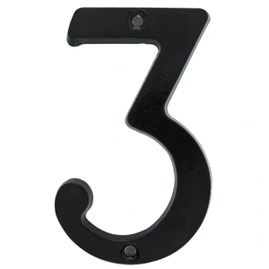 Lock-L683N / L683N Número 3 slim 4 in negro