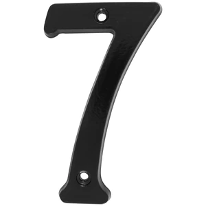 Lock-L687N / L687N Número 7 slim 4 in negro