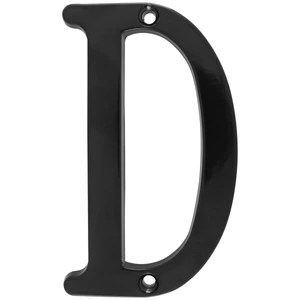 Lock-L71DN / L71DN Letra D slim 4 in negro