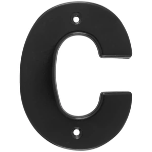 Letra C bold 4 in negro