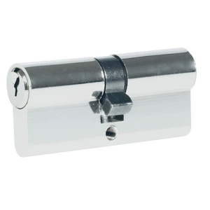 Cilindro europeo 70 mm función sencila, níquel satinado en caja Lock
