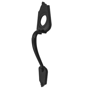 Lock-LJ77NM / LJ77NM Jaladera para cerradura de sob reponer, negro mate, en caja
