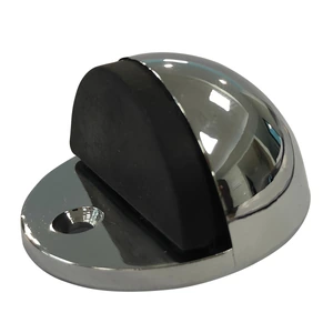 Tope tipo catarina para puerta níquel satinado