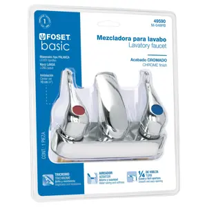 Mezcladora manerales palanca para lavabo, Foset Basic