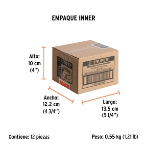 Bolsa c/2 abrazaderas sin fin # 10, 3/4 - 1-1/16