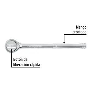 Matraca cuadro 1/2