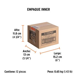 Bolsa c/2 abrazaderas sin fin #20, 3/4 - 1-3/3