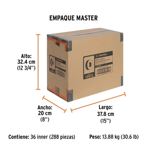 Cinta de aislar de 9 m x 19 mm, amarilla, Truper