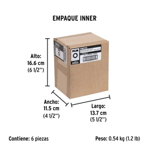 Cinta de aislar de 18 m x 19 mm, negra en blíster, Pretul