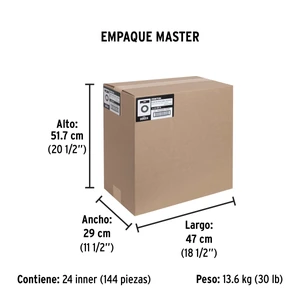 Cinta de aislar de 18 m x 19 mm, negra en blíster, Pretul