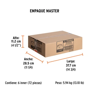Bolsa c/4 abrazaderas sin fin # 4, 3/8 - 5/8