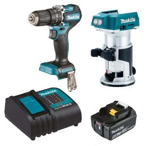 COMBO ROTOMARTILLO + ROUTER INALAMBRICOS  DLX2463ST