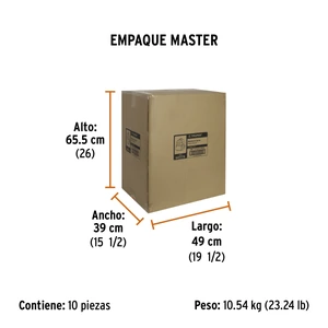 Maleta portalaptop, Truper