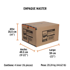 Maleta portaherramientas de 16
