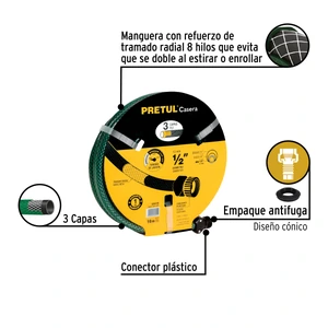 Manguera 1/2