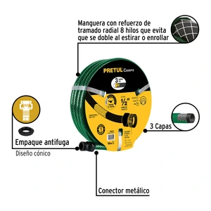 Manguera 1/2