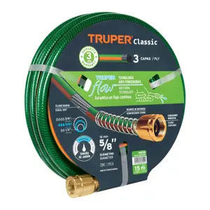 16036 / MAN-15X5/8R Truper Manguera 5/8