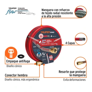 Truper Manguera 5/8