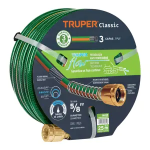 16038 / MAN-25X5/8R Truper Manguera 5/8